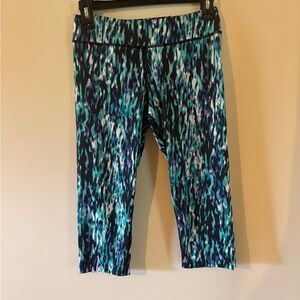Colorful Abstract Print Leggings